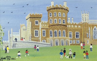 Belvoir Castle, 1992 von Judy Joel